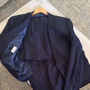 Kenneth Cole Dark Blue Suit Jacket